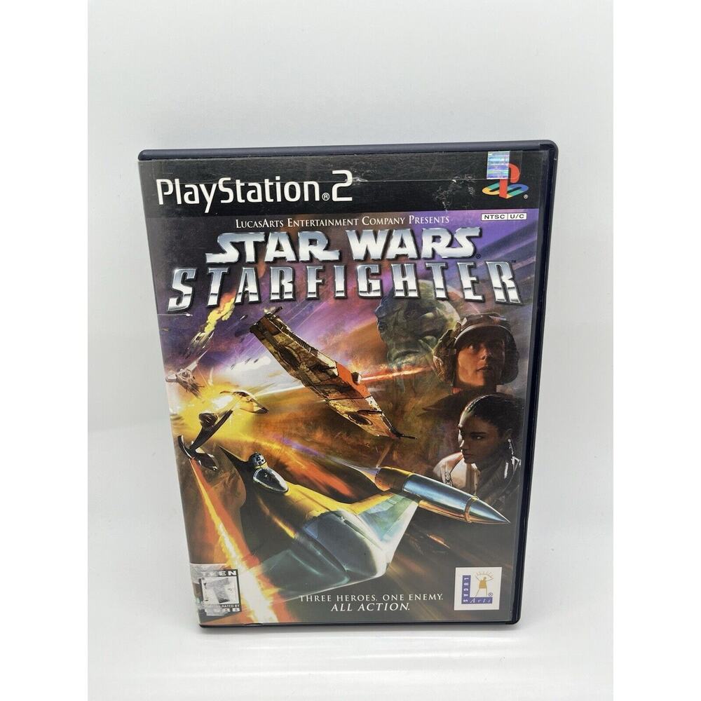 Star Wars: Starfighter - Complete PS2 Game
